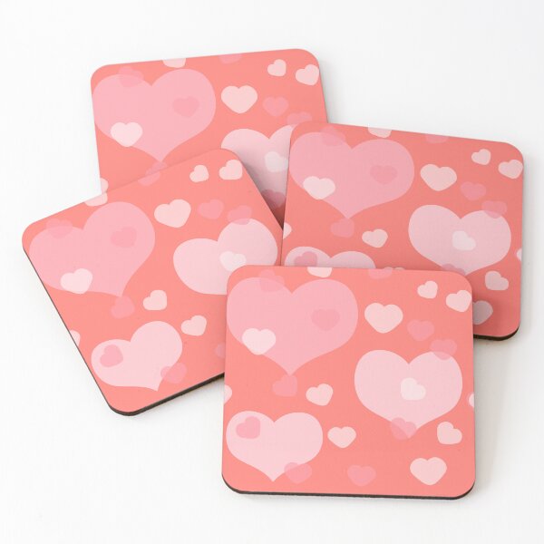 Item preview, Pink big and small hearts designed and sold by ReflectedCrafts.