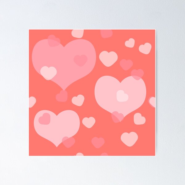 Item preview, Pink big and small hearts designed and sold by ReflectedCrafts.
