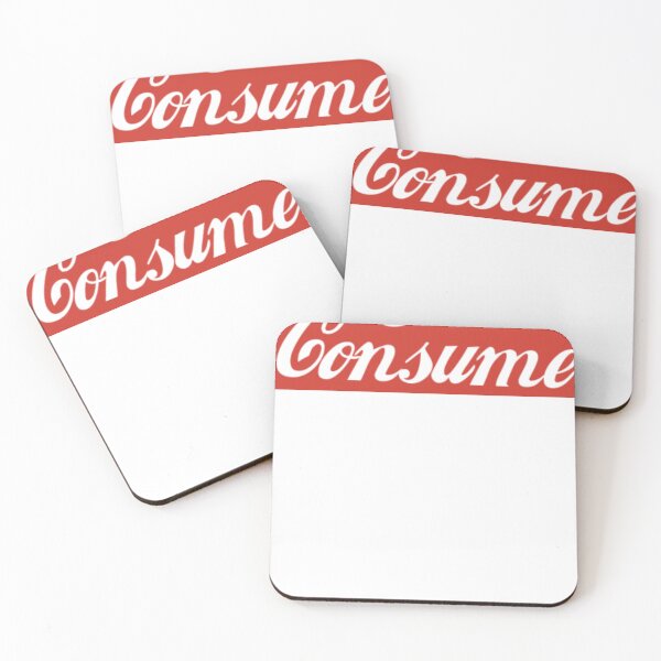 Item preview, Consume parody logo  designed and sold by AIattire.