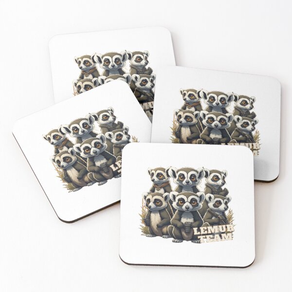 Item preview, "Lemur Team" designed and sold by Lahate.