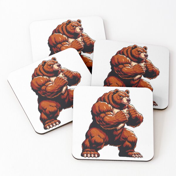 Item preview, Brown Bear Fighter for Fantasy Fighting Game designed and sold by kylmllr101684.