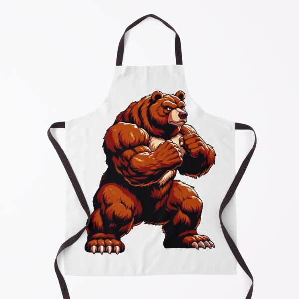 Item preview, Brown Bear Fighter for Fantasy Fighting Game designed and sold by kylmllr101684.