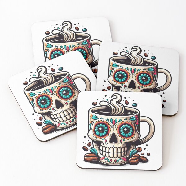 Item preview, Skull Coffee designed and sold by ryanapples2.