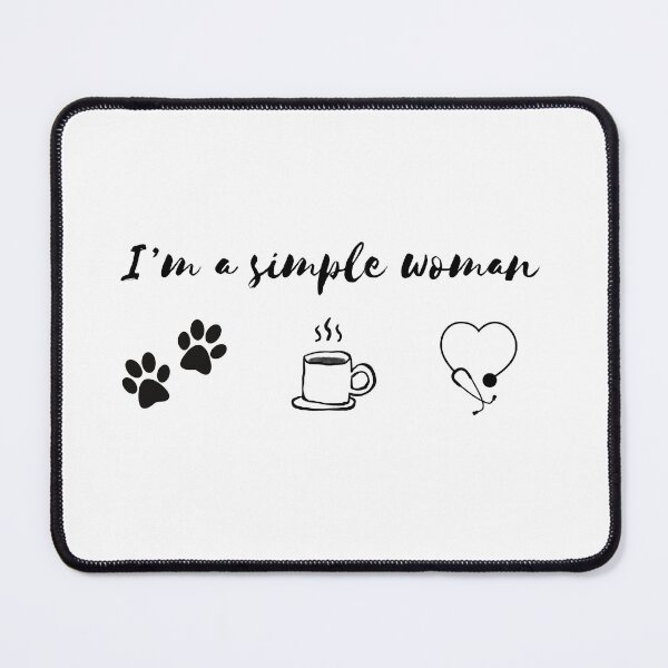 Item preview, I’m A Simple Woman | Dogs | Coffee |Nurse Job designed and sold by ShopCoolStop.