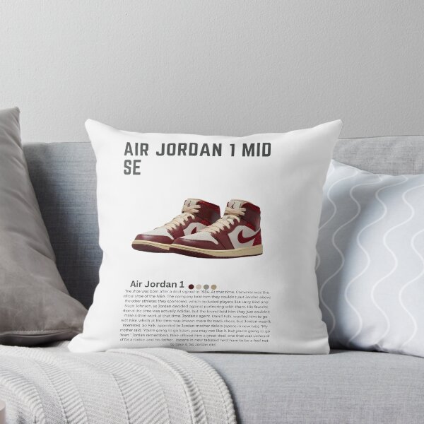 Vista previa del artículo con la obra «AIR Jordan 1 Mid SE ROJO», diseñado y vendido por Vintagevise.