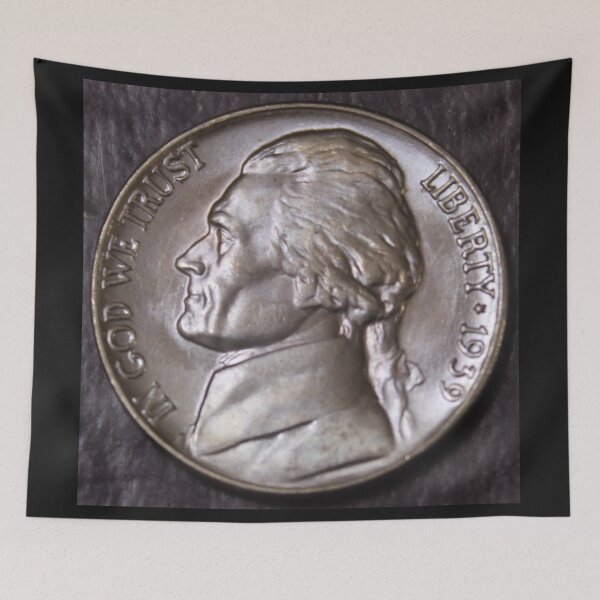 Item preview, 1939 Jefferson Nickel Gem BU designed and sold by coinsxcrochet.