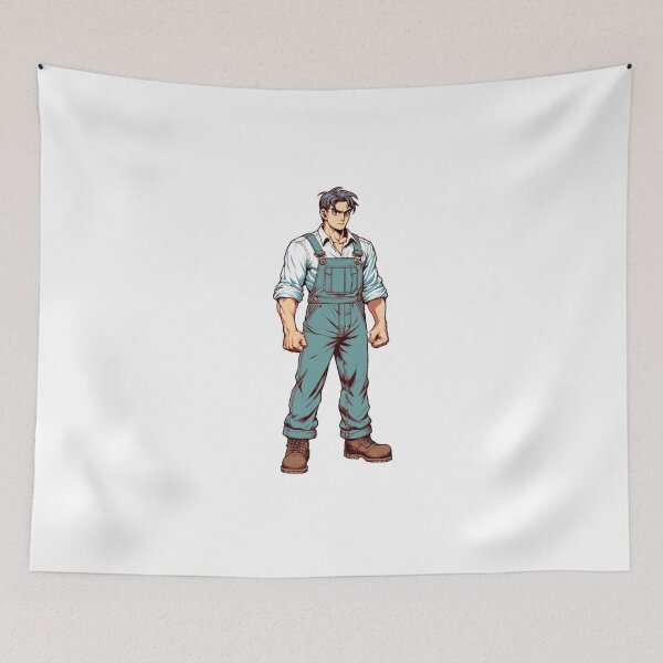 Item preview, Construction Worker Fighter for Fantasy Fighting Game designed and sold by kylmllr101684.