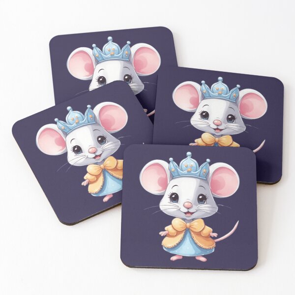 Item preview, Cute princess mouse with cheese  designed and sold by Culmika.