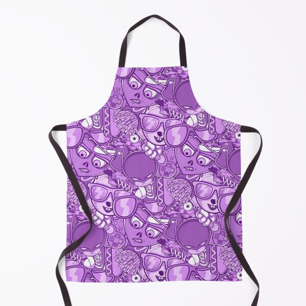 Aperçu de l'œuvre Motif pop violet créée et vendue par hexthor.