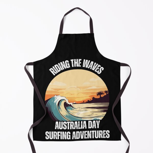 Item preview, Riding the Waves: Australia Day Surfing Adventures designed and sold by peach-lab01.