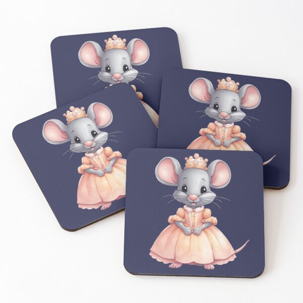 Item preview, Cute princess mouse with cheese  designed and sold by Culmika.