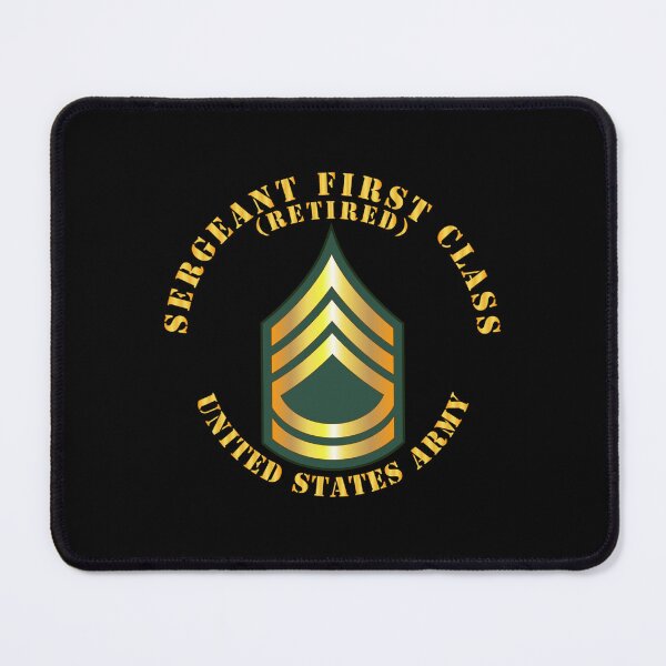 Item preview, Army - Sergeant First Class - SFC - Retired designed and sold by Military Insignia Products.