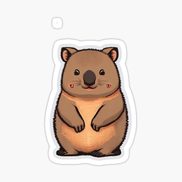 Vista previa del artículo con la obra «Maravillas de los wombats», diseñado y vendido por jadenalmente.