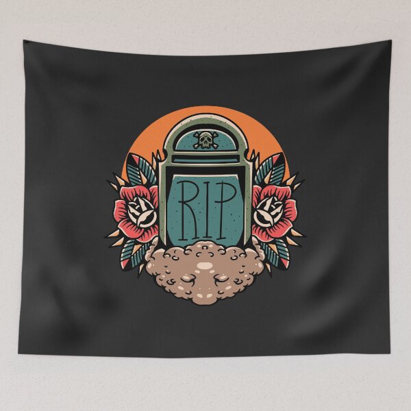 Artikelvorschau, Tombstone Tattoo Flash entworfen und verkauft von OutbreakDesigns.