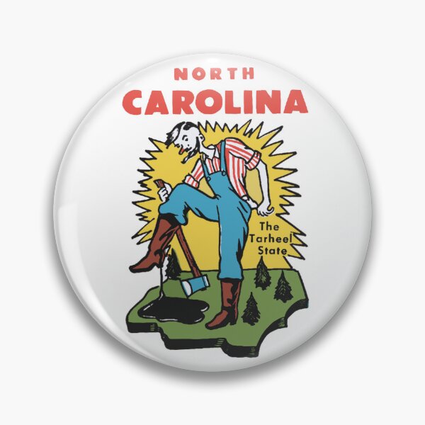 Item preview, Vintage Style North Carolina Decal Design designed and sold by Decal Mania.