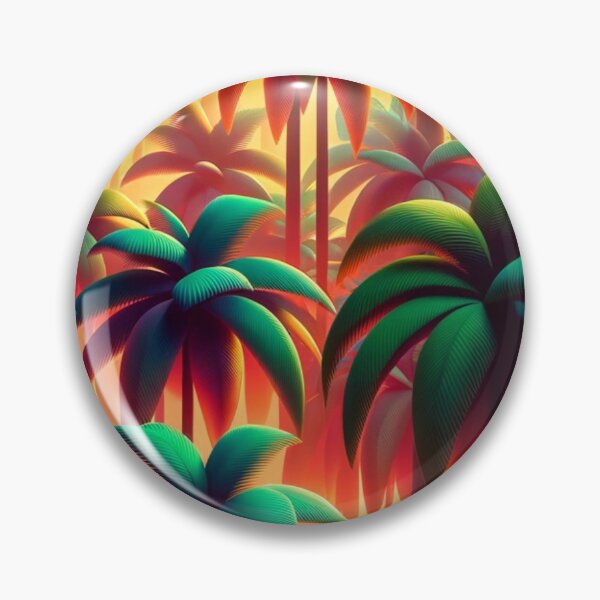 Item preview, Psychedelic Palm Trees designed and sold by mymagicstoreus.