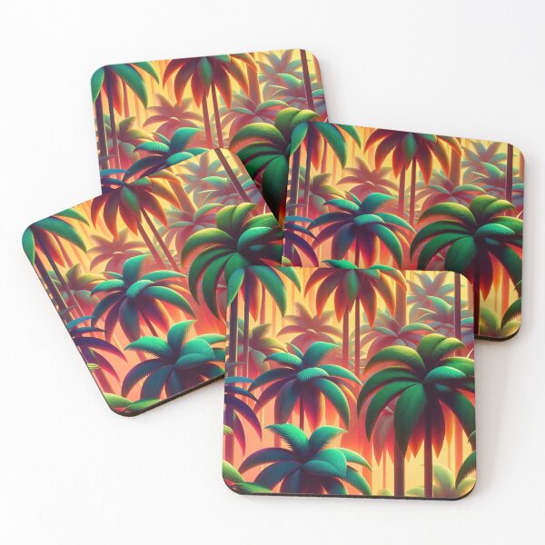 Item preview, Psychedelic Palm Trees designed and sold by mymagicstoreus.