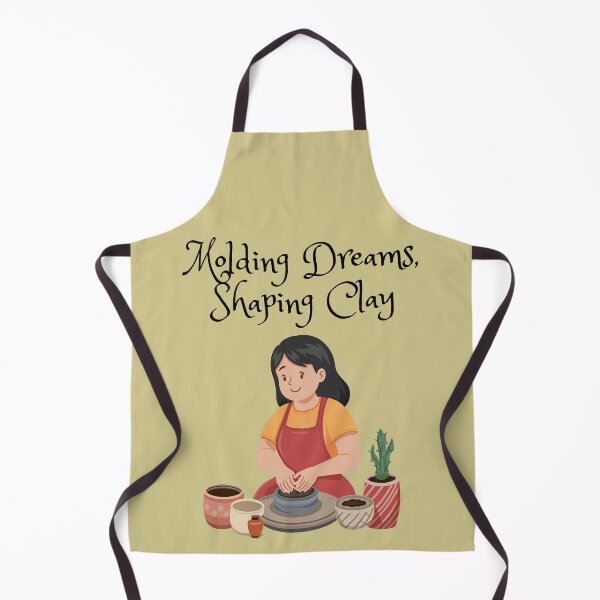 Item preview, Molding dreams, shaping clay- pottery lover designed and sold by FluxAuraTees.