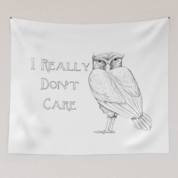 Item preview, Artfully Obscene - I Don't Give a Hoot designed and sold by TalynDraconmore.
