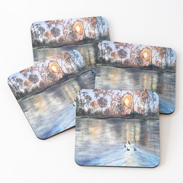 Item preview, "Petite balade vespérale sur le lac" (= a little evening stroll on the lake) designed and sold by Isa-Isarielle.
