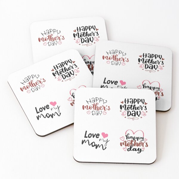Item preview, happy mothers day, love my mom designed and sold by huape.