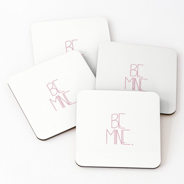 Item preview, Be Mine Dusty Pink. designed and sold by RabbitHeartArt.