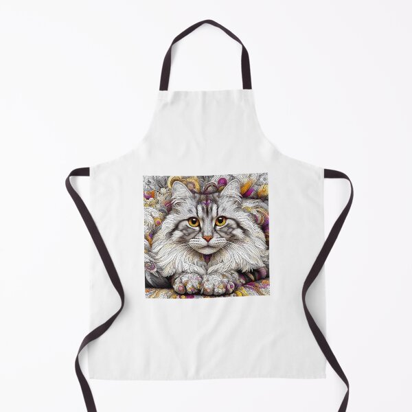 Item preview, Siberian Whisker Wonders: Damien Hirst Inspired designed and sold by BastKittyStore.