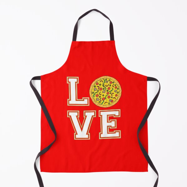 Item preview, Love Pizza College Varsity Style designed and sold by HotHibiscus.