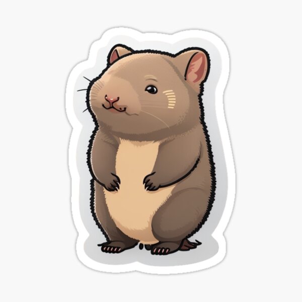 Vista previa del artículo con la obra «Maravillas de los wombats», diseñado y vendido por jadenalmente.
