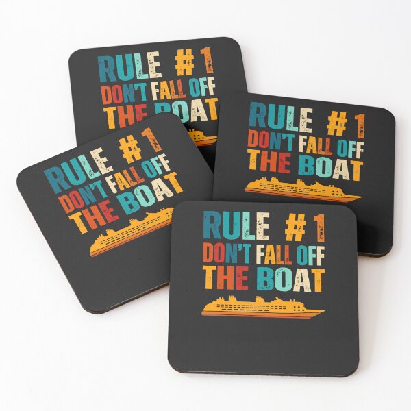 Item preview, Rule number one ,don't fall off the boat,cruise vacation designed and sold by erozzz.