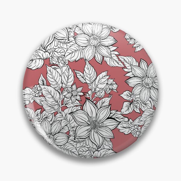 Item preview, Flower pattern #43 designed and sold by Patternifly.