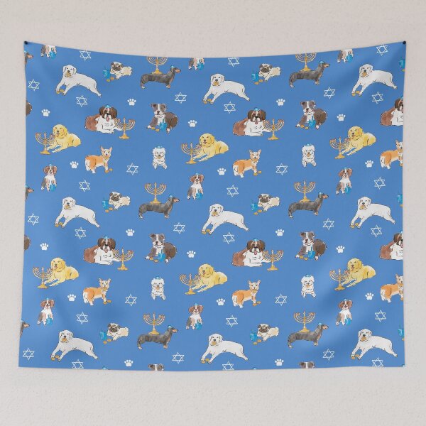 Item preview, Hanukkah Pups Pattern designed and sold by rdg-designs.
