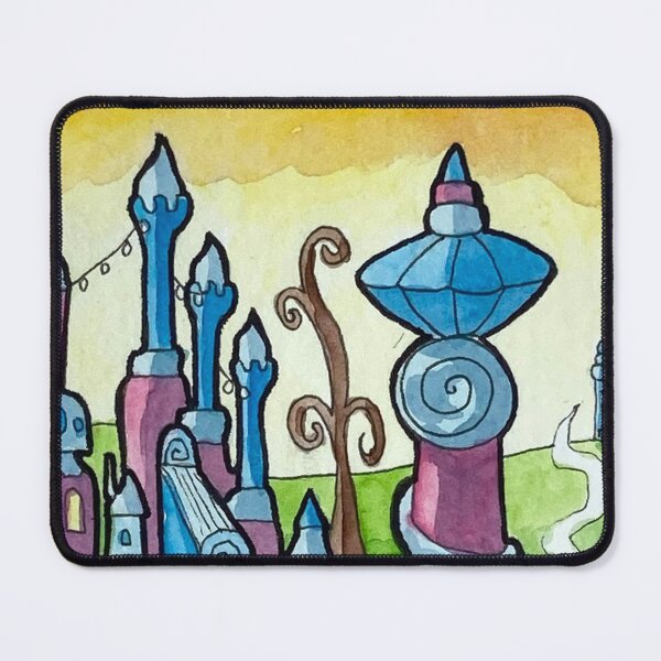 Item preview, Whimsical Landscape - Watercolour designed and sold by Katie Atkin.