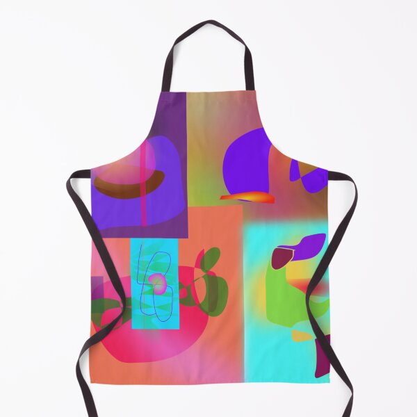 Item preview, Abstract Colorful Art Composition with Vibrant Shapes designed and sold by masabo.