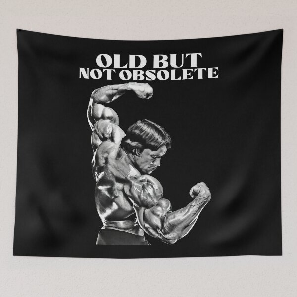 Item preview, Arnold schwarzenegger, Old But Not Obsolete Arnold. schwarzenegger Fan art designed and sold by HuzaifaNaveedh.