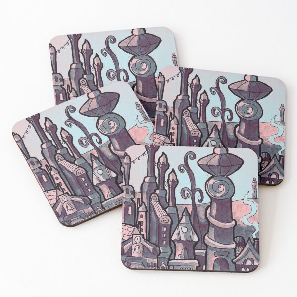 Item preview, Whimsical Landscape - Watercolour designed and sold by Katie Atkin.