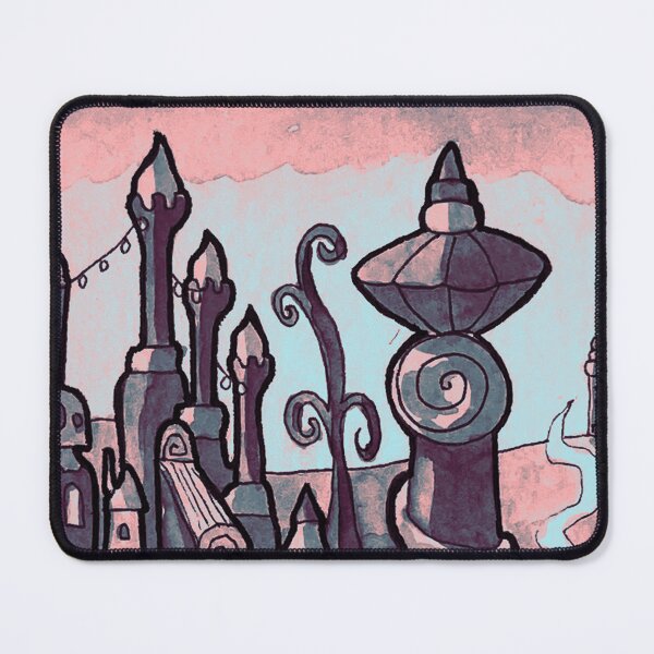 Item preview, Whimsical Landscape - Watercolour designed and sold by Katie Atkin.