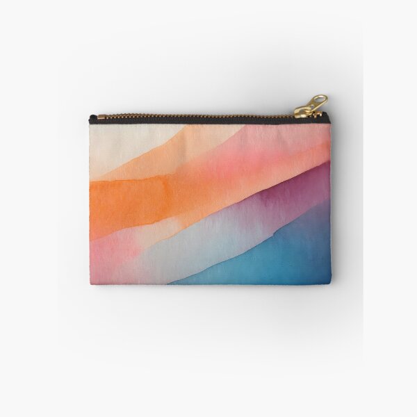Item preview, Colorful watercolor watercolor pattern in blue, pink and orange #06 designed and sold by LiquidWing.