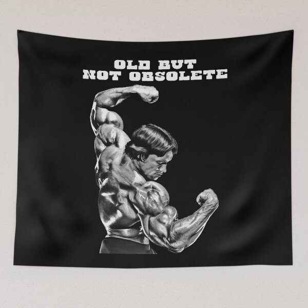 Item preview, Arnold schwarzenegger, Old But Not Obsolete Arnold. schwarzenegger Fan art designed and sold by HuzaifaNaveedh.
