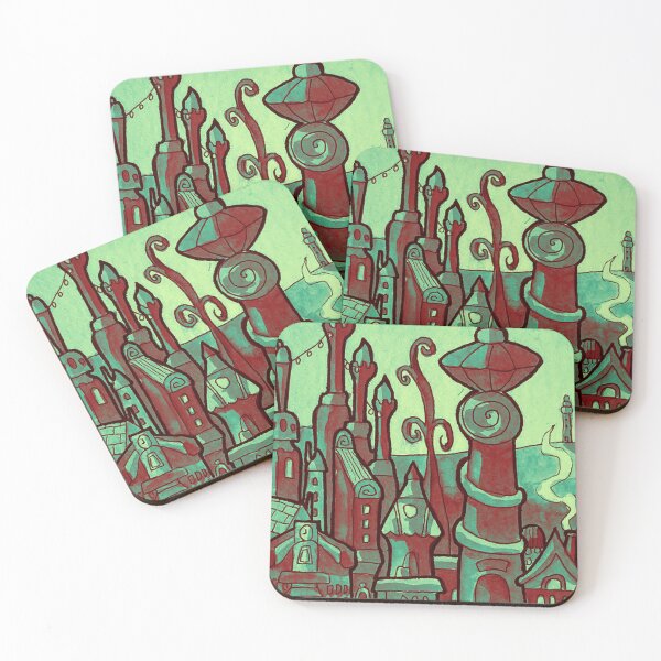 Item preview, Whimsical Landscape - Watercolour designed and sold by Katie Atkin.