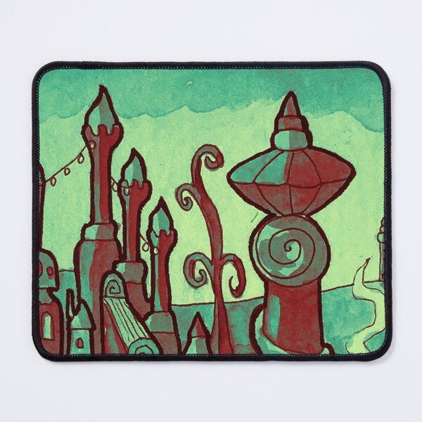 Item preview, Whimsical Landscape - Watercolour designed and sold by Katie Atkin.