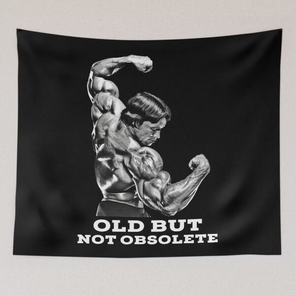 Item preview, Arnold schwarzenegger, Old But Not Obsolete Arnold. schwarzenegger Fan art designed and sold by HuzaifaNaveedh.