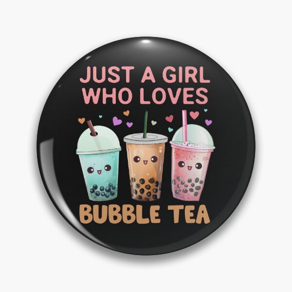 Item preview, Just a Girl Who Loves Bubble Tea designed and sold by TeeTeknology.
