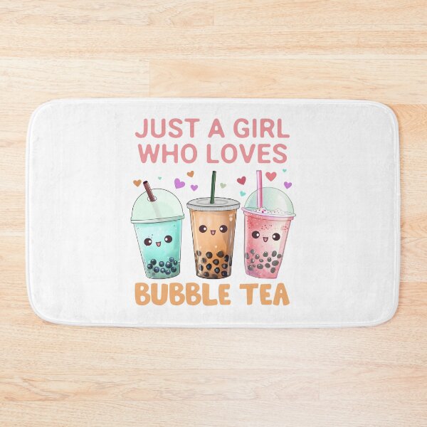 Item preview, Just a Girl Who Loves Bubble Tea designed and sold by TeeTeknology.