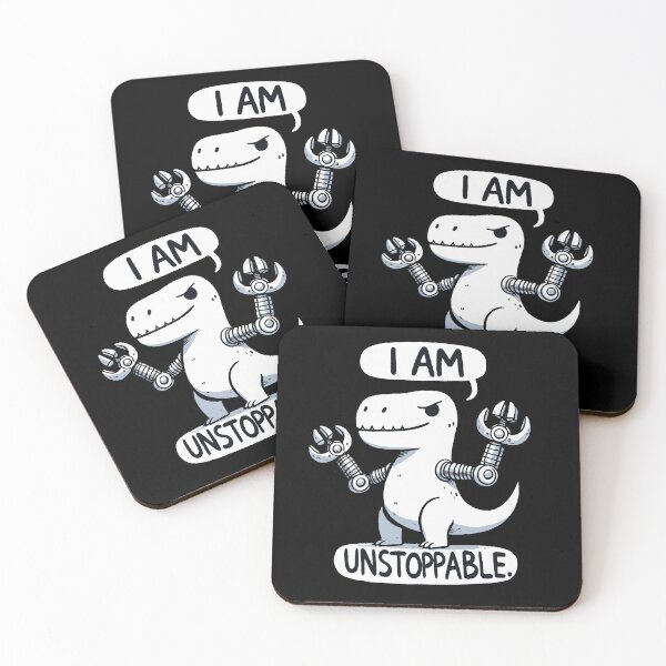 Item preview, I am unstoppable TRex Dino designed and sold by DoodleDashShop.