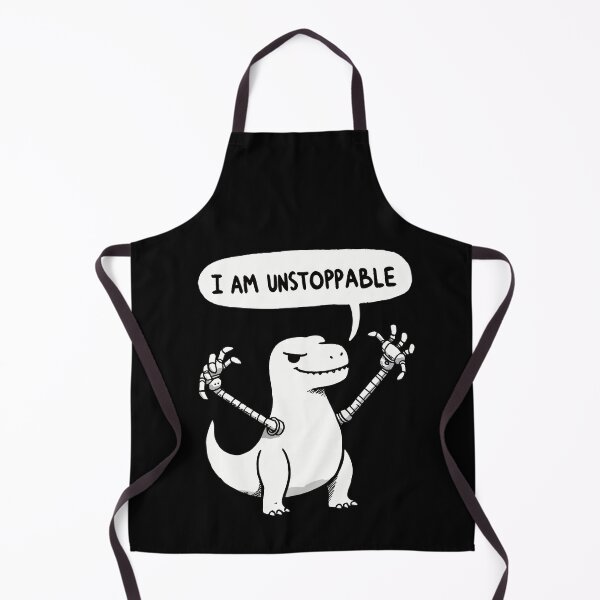 Item preview, I am unstoppable dinosaur designed and sold by DoodleDashShop.