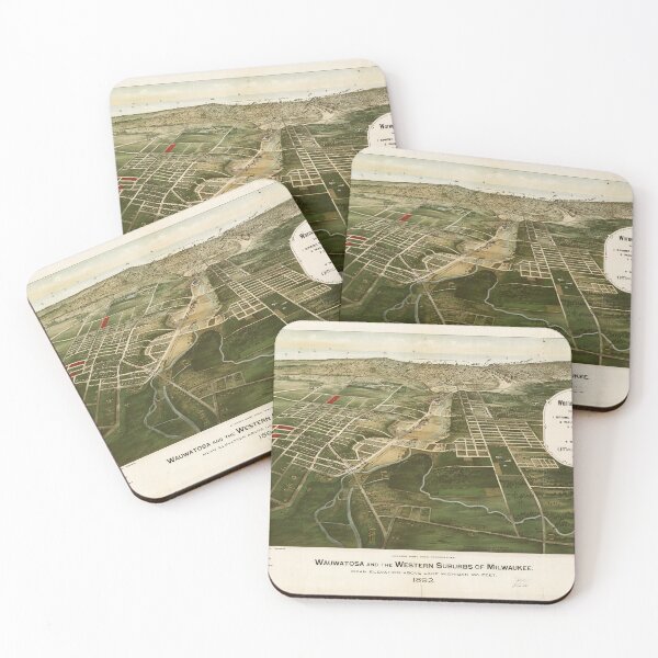 Item preview, Wauwatosa and the Western Suburbs of Milwaukee (1892) designed and sold by allhistory.