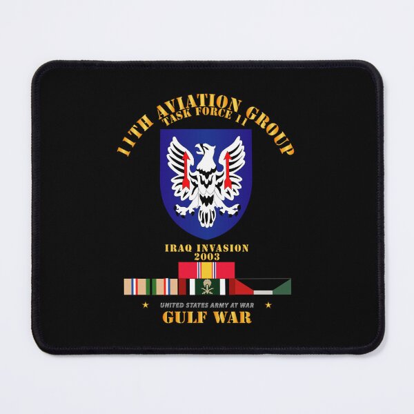 Item preview, Army - 11th Aviation Group - TF 11 Gulf War w SVC designed and sold by Military Insignia Products.