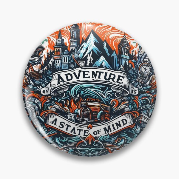 Item preview, Adventure - A State of Mind designed and sold by WillieDs-Shop.