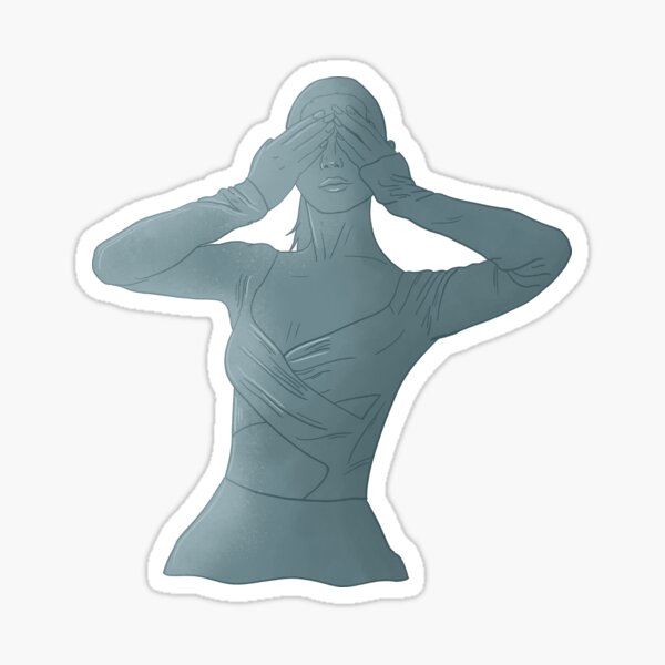 Vista previa del artículo con la obra «Sí y la estatua de Ari ag7», diseñado y vendido por Shopthestan.